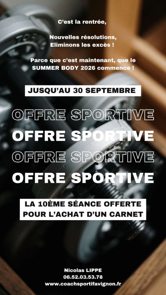 nicolas lippe coach coaching sport sportif les angles easygym offre rentree